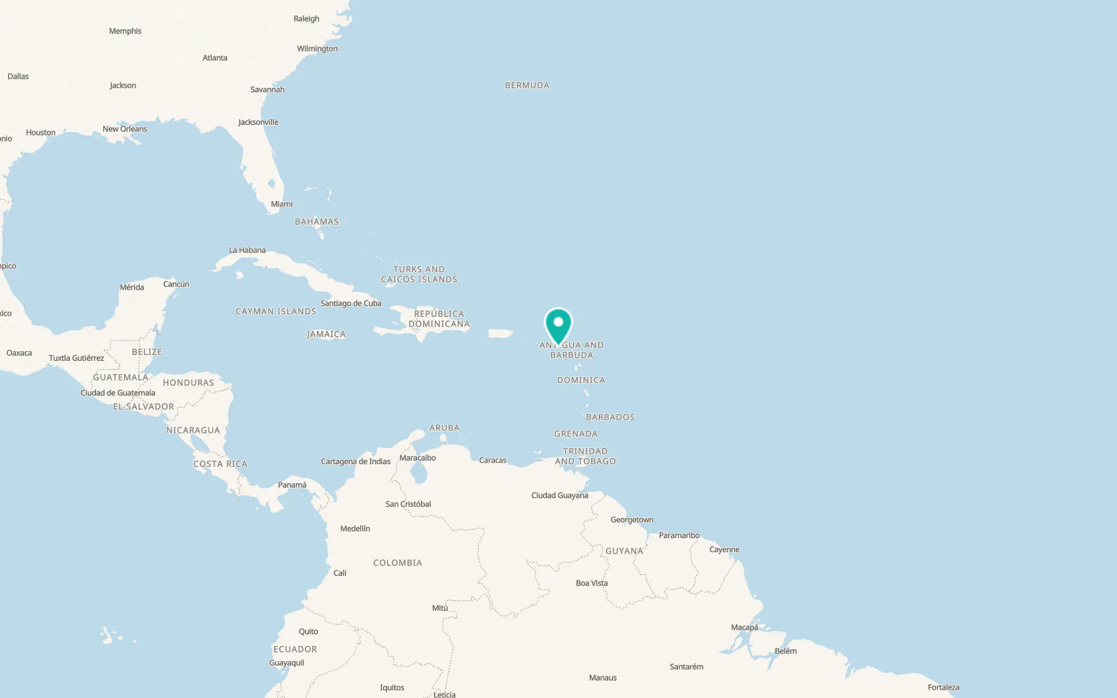 Map of Trinity