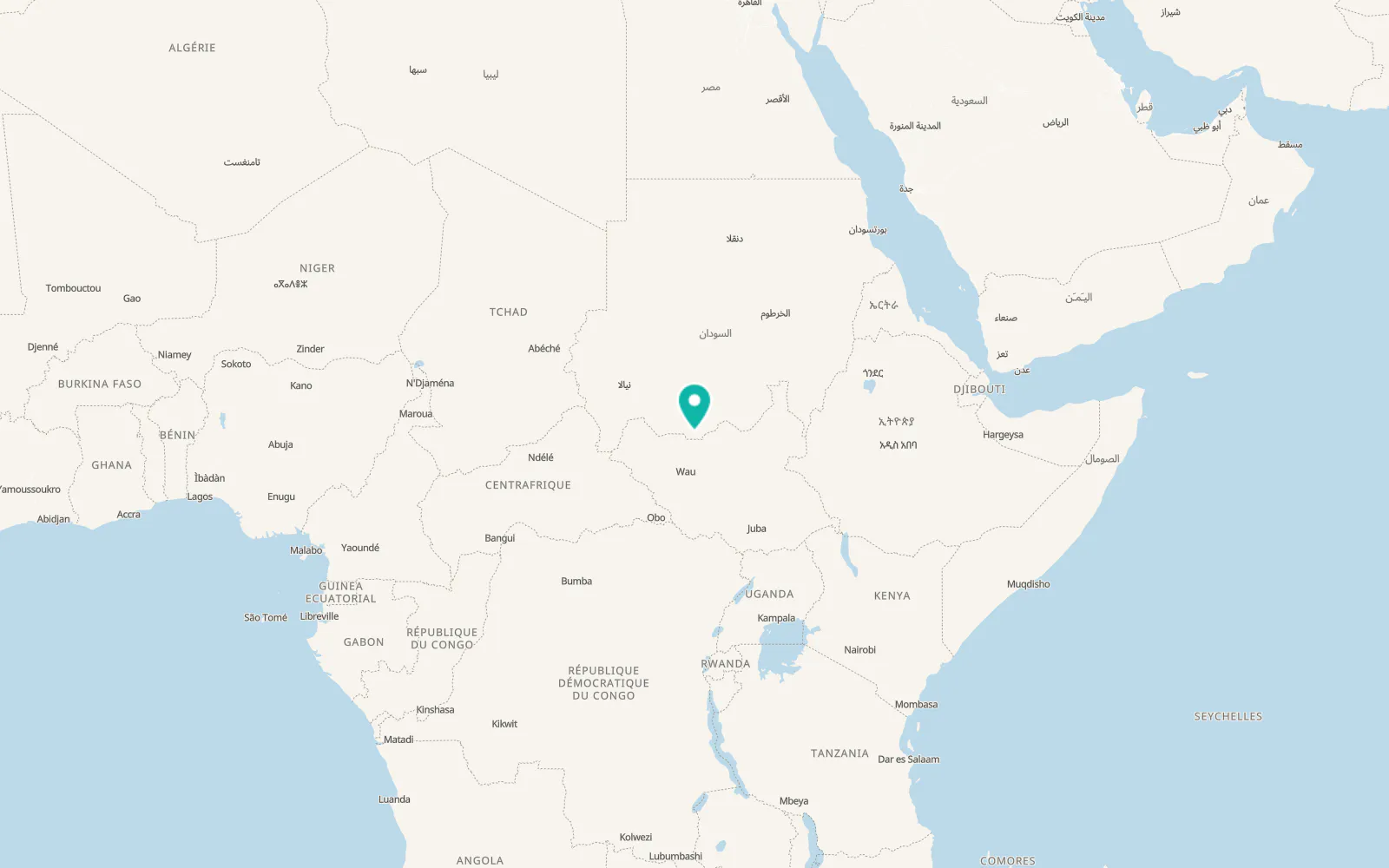 Map of Abyei