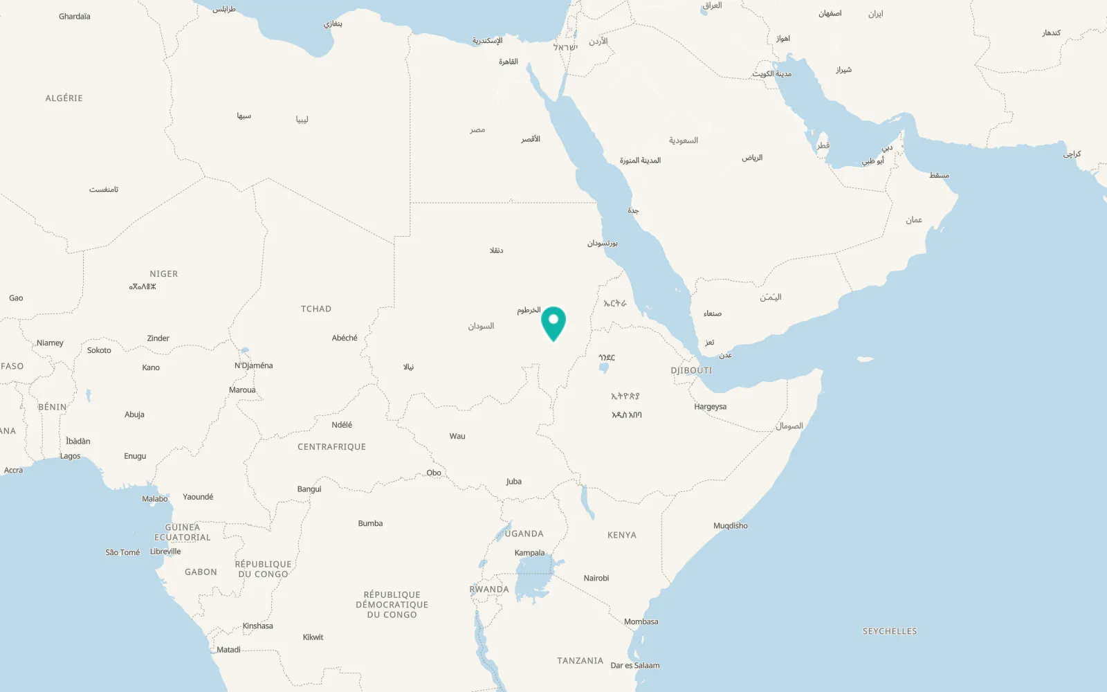 Map of Ad-Dindar