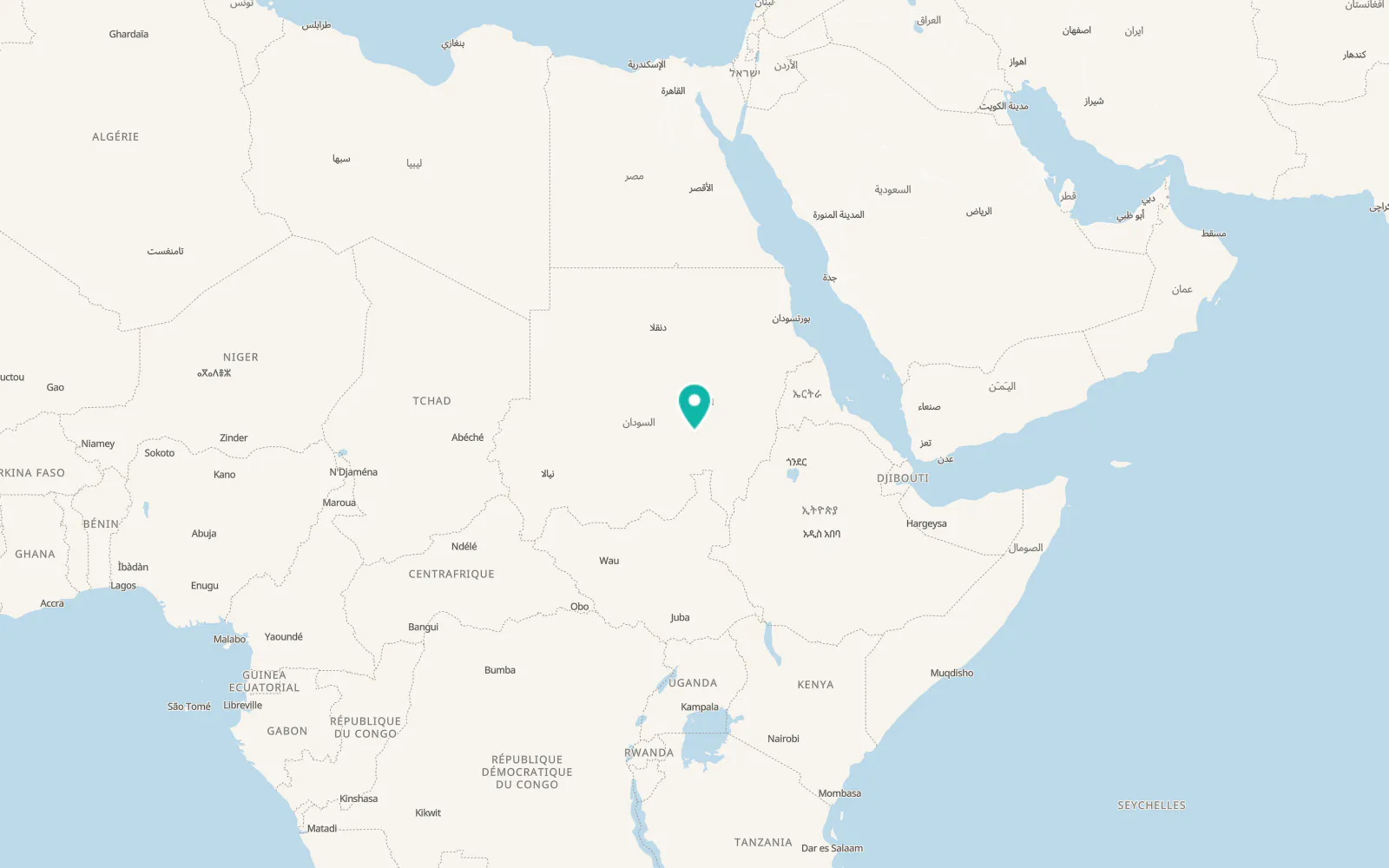 Map of Ad Douiem