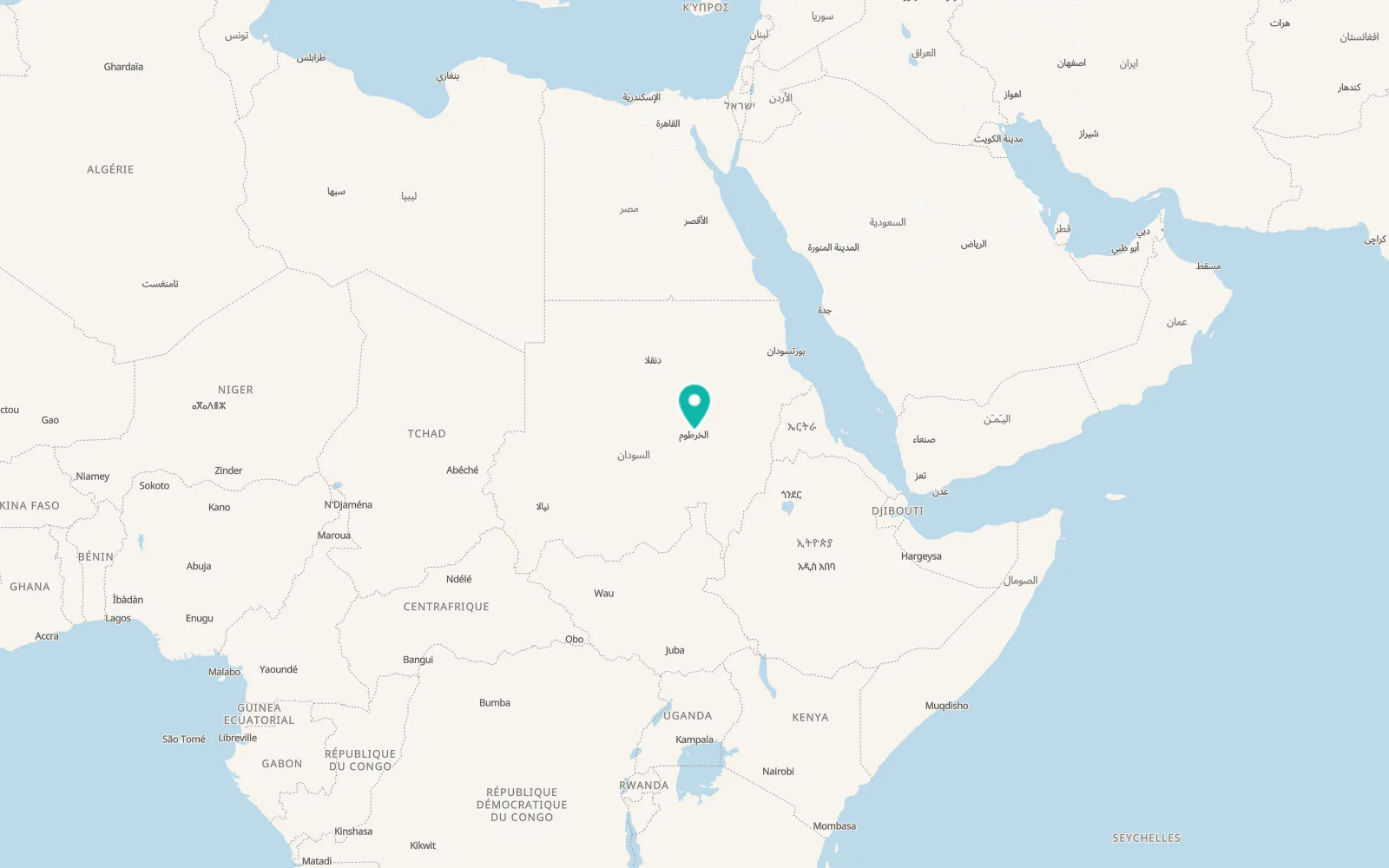 Map of Burri Al Lamab