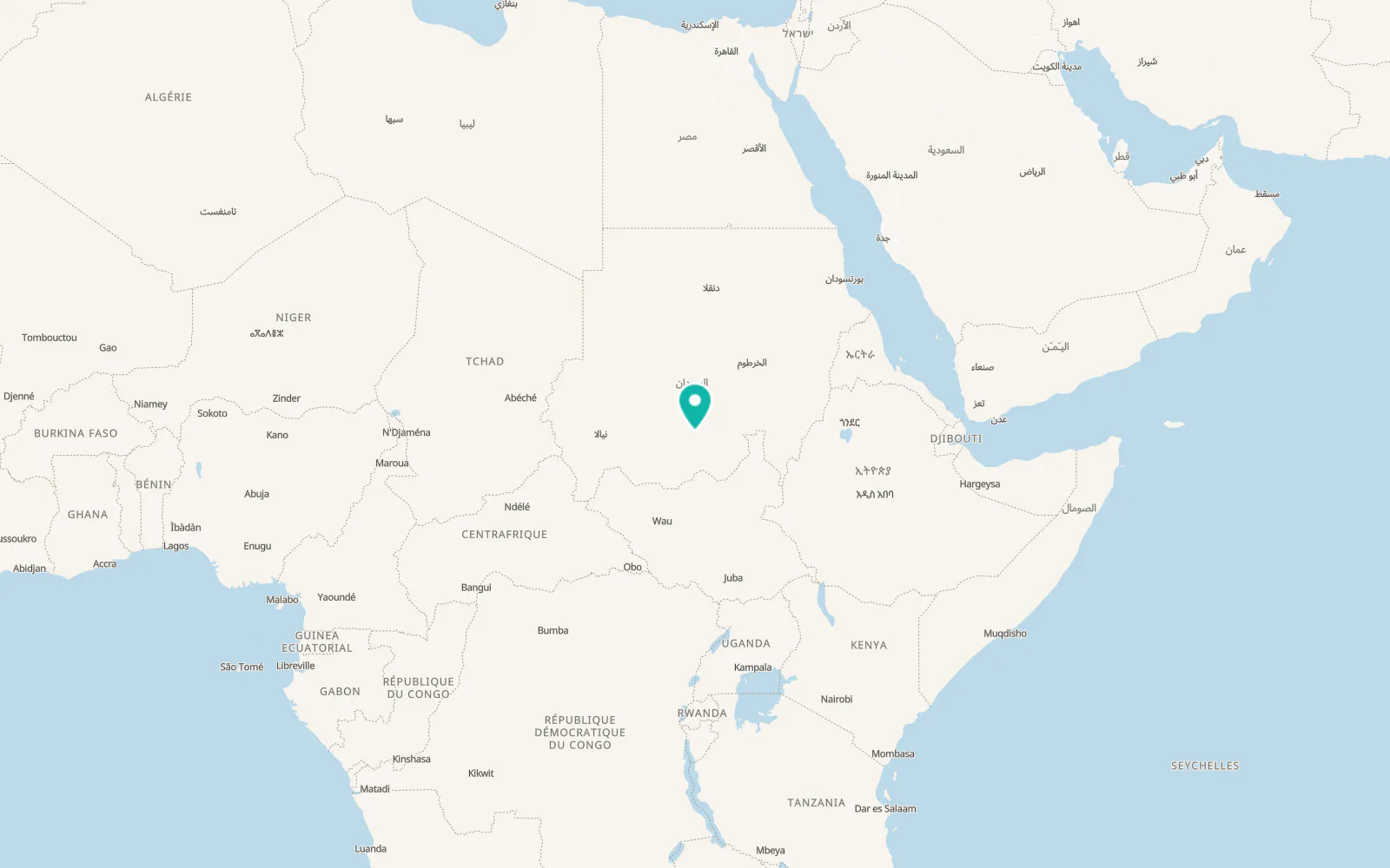 Map of Dilling