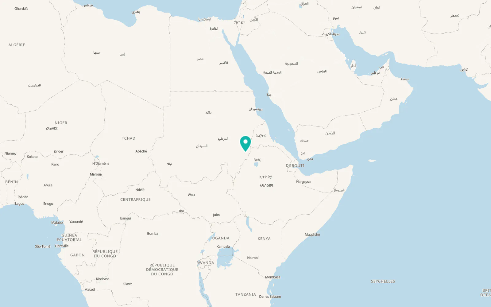 Map of Doka