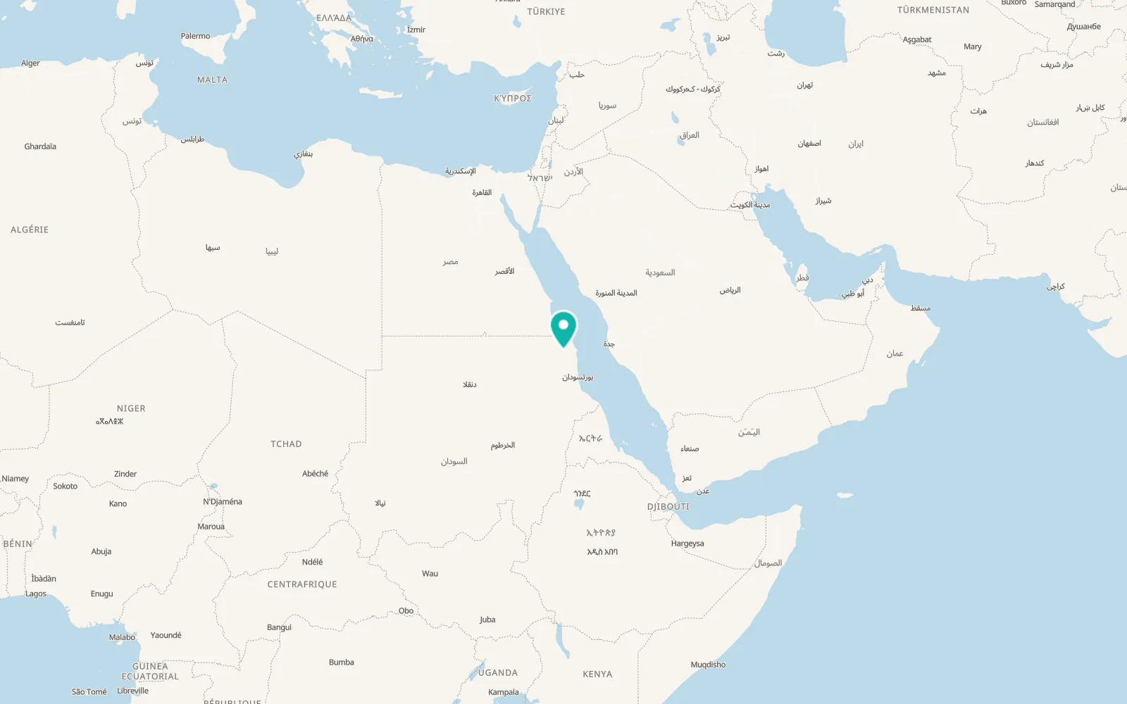 Map of Gebeit