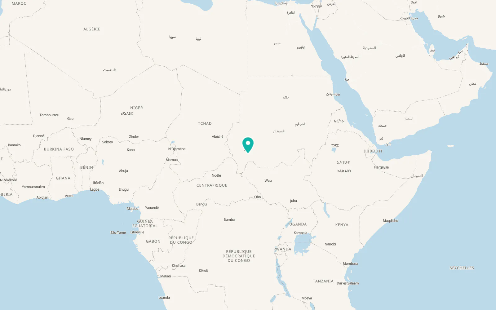 Map of Gereida