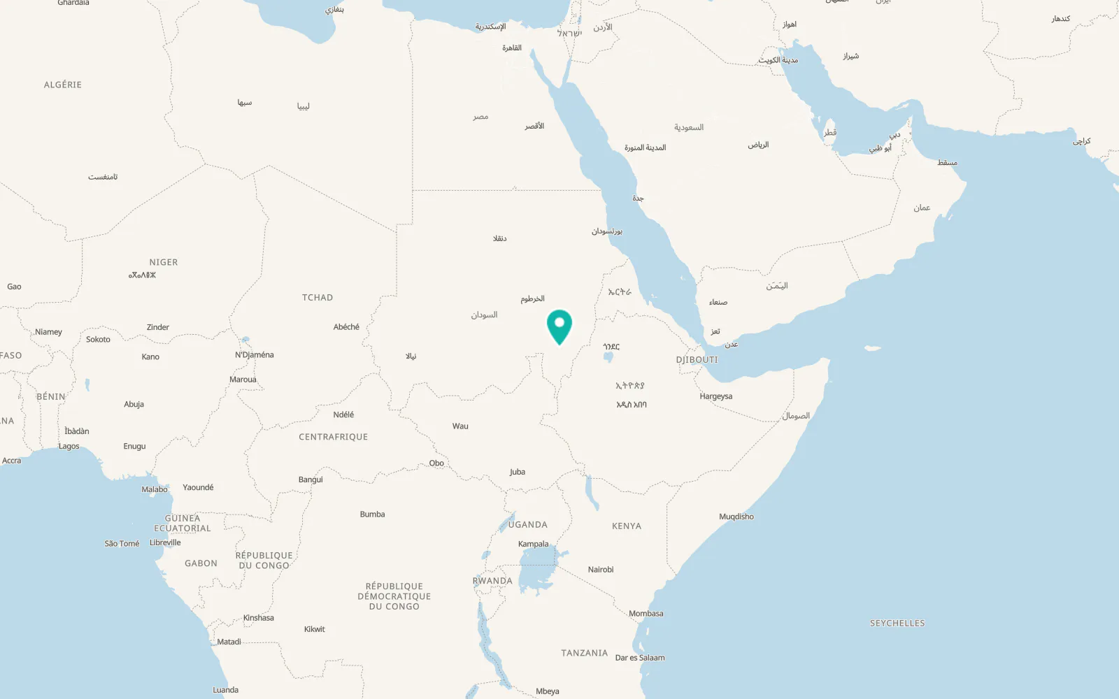 Map of Jalqani