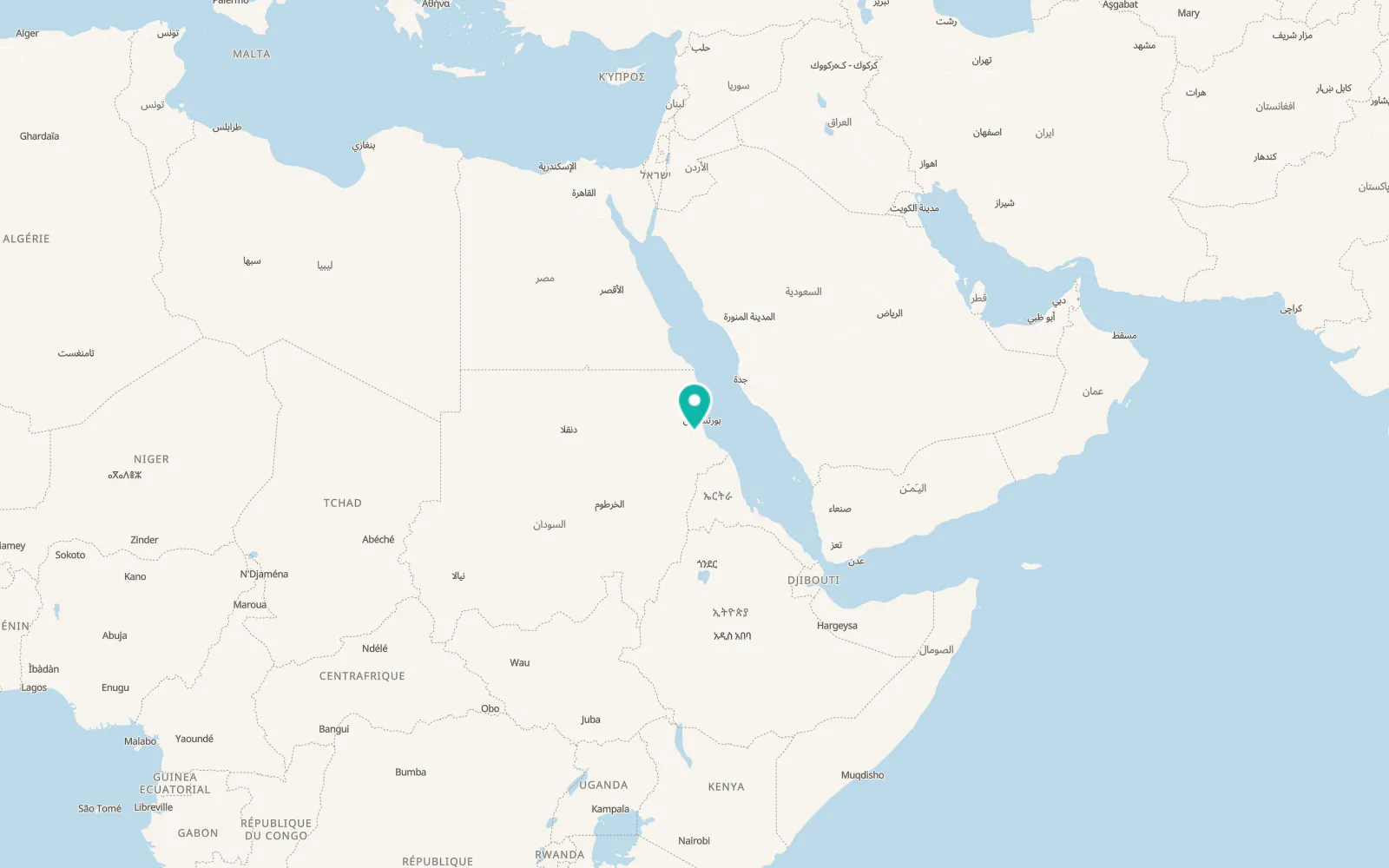 Map of Jubayt