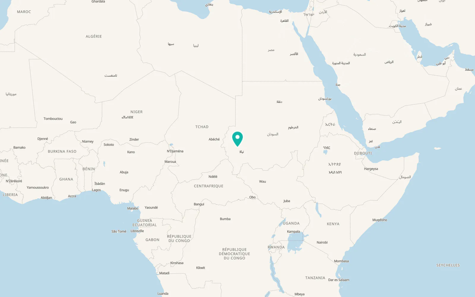 Map of Kas