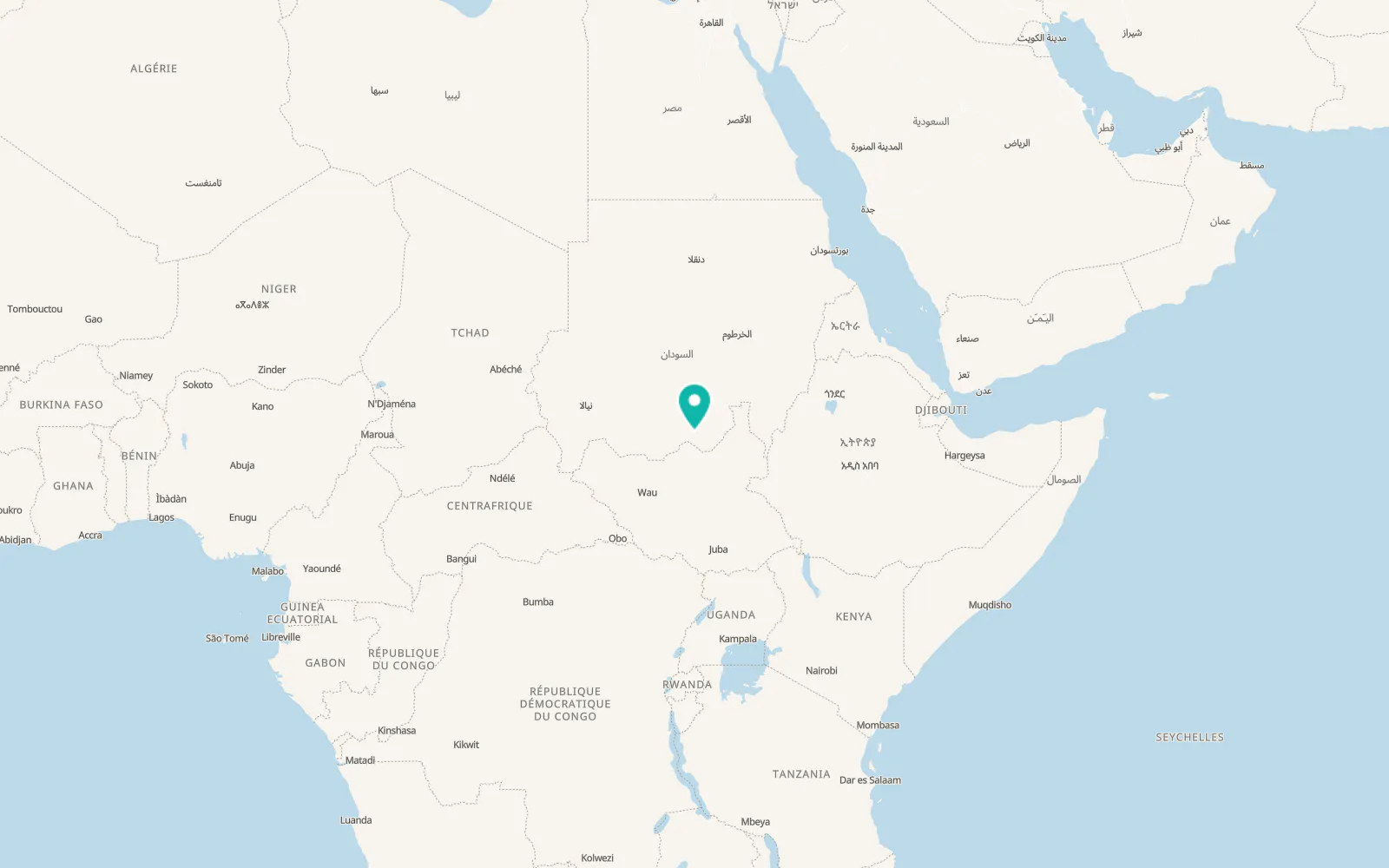 Map of Talodi