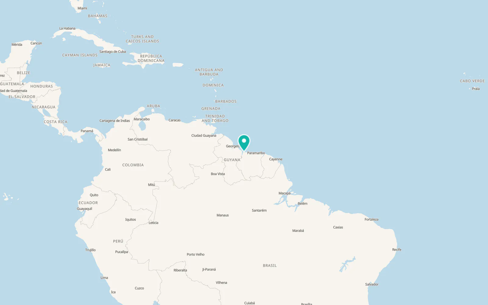 Map of Paradijs