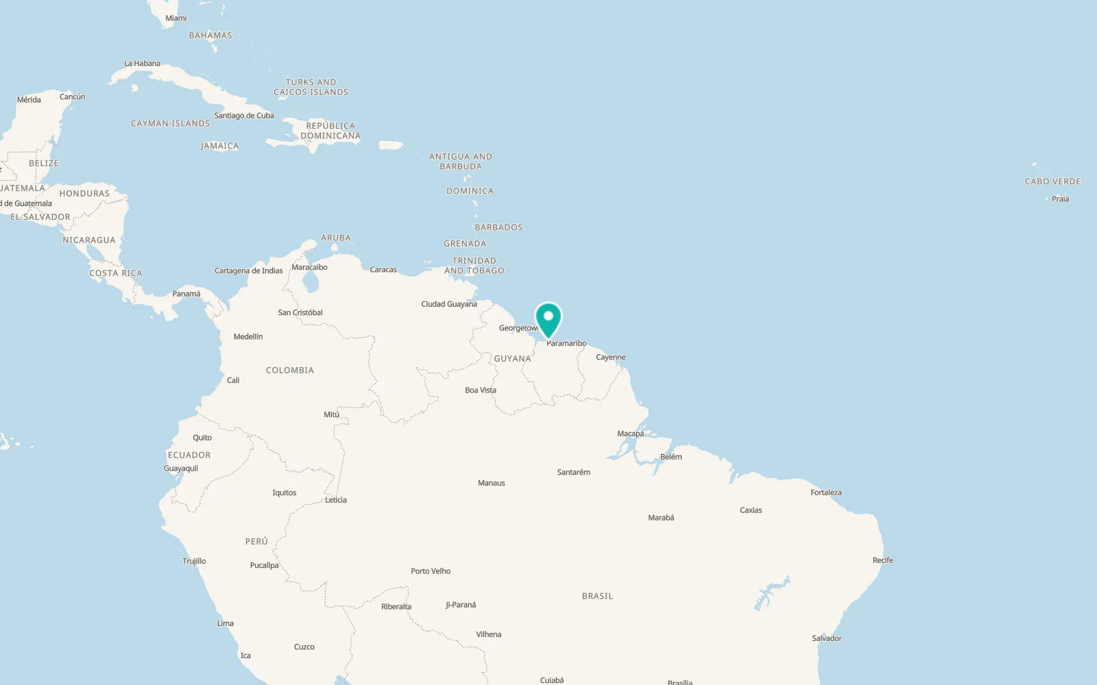 Map of Totness