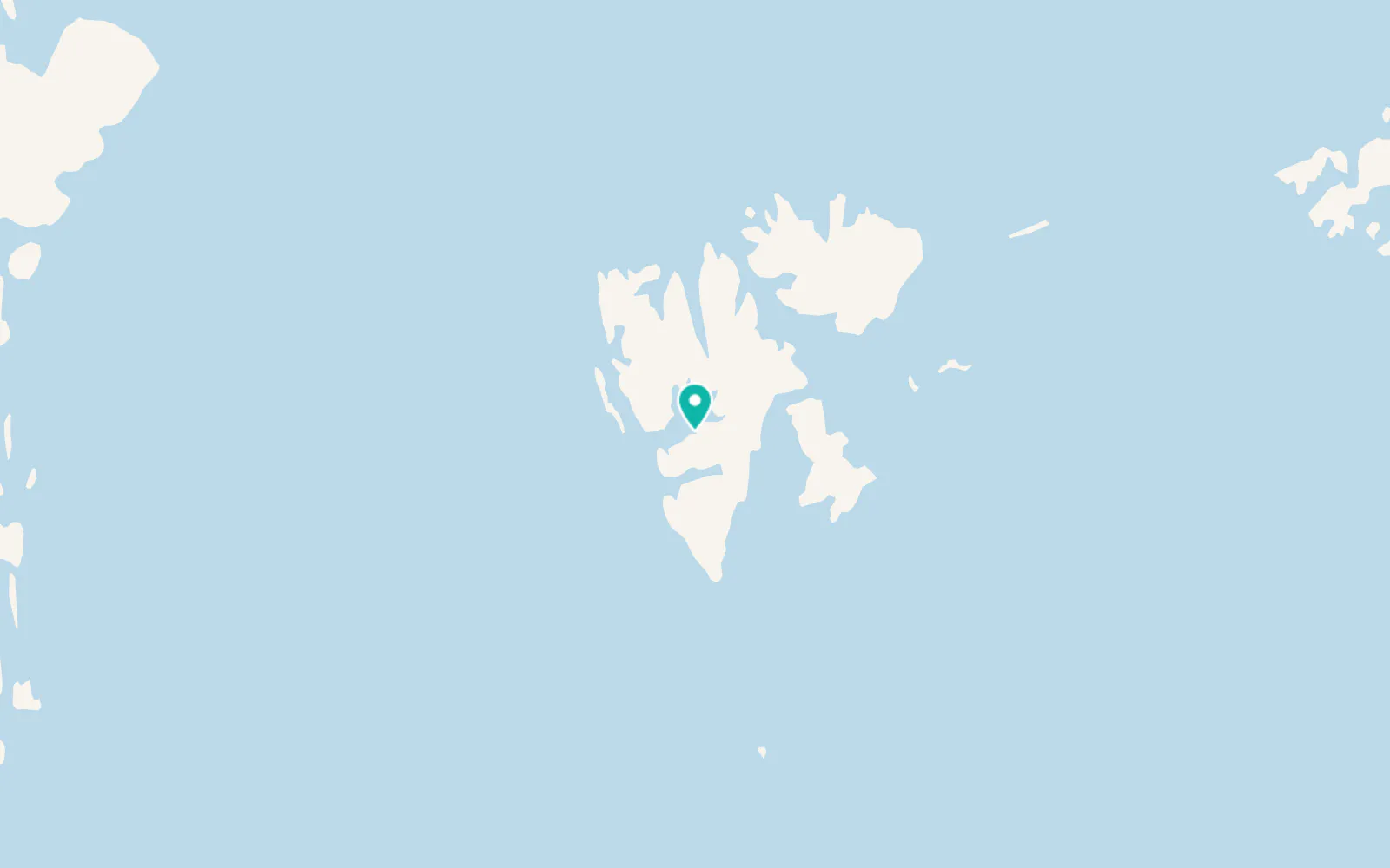 Map of Longyearbyen