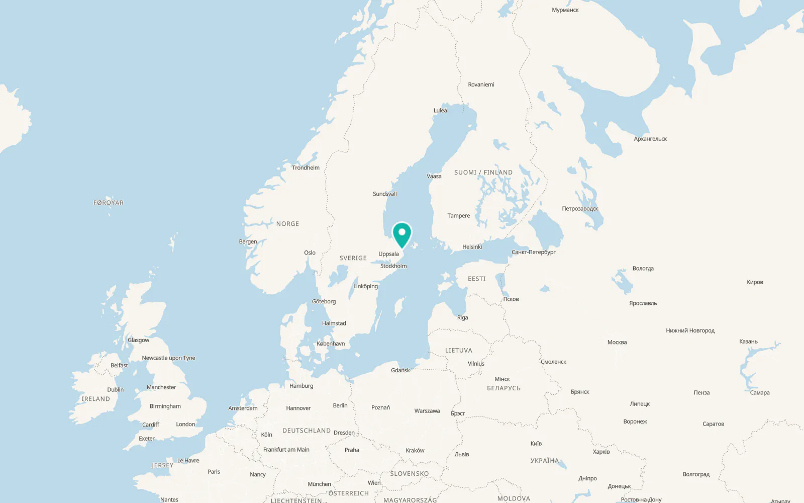 Map of Älmsta