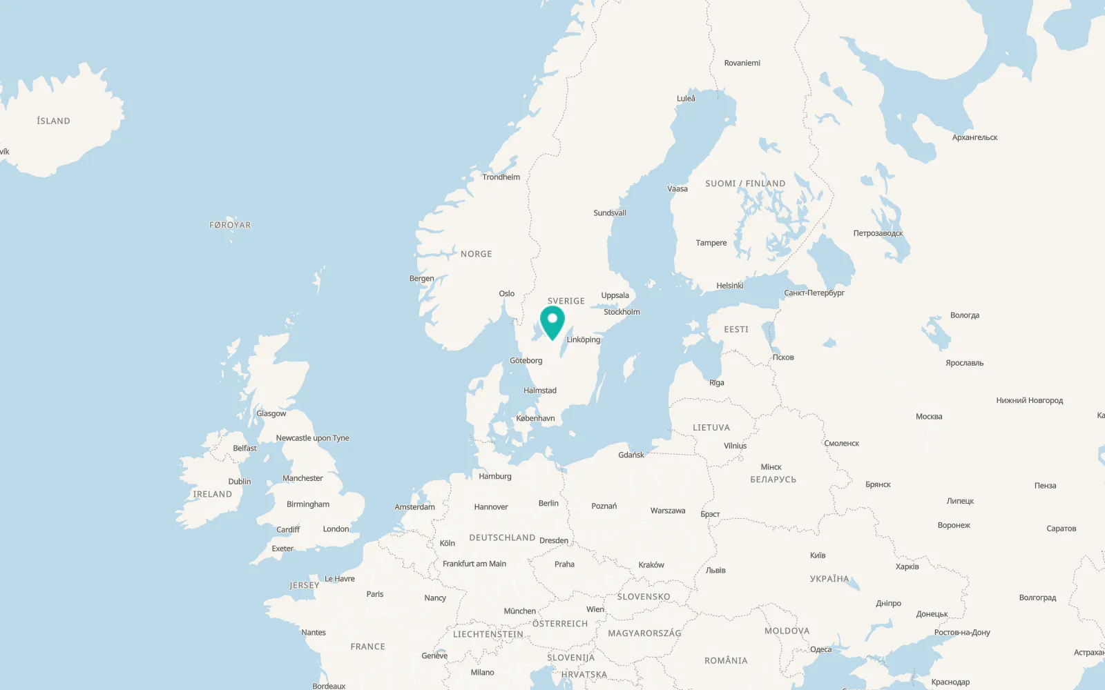 Map of Åkarp