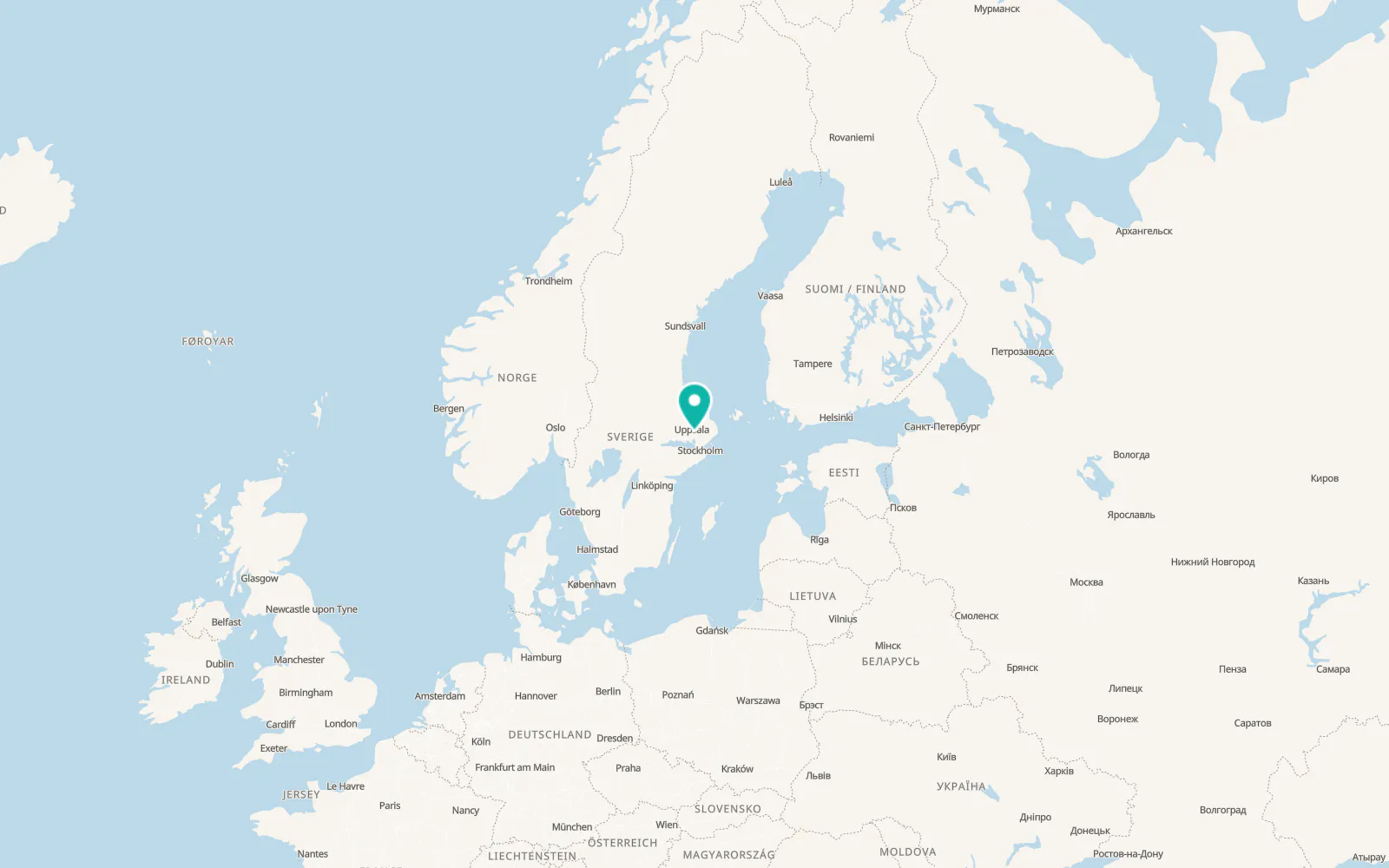 Map of Alsike