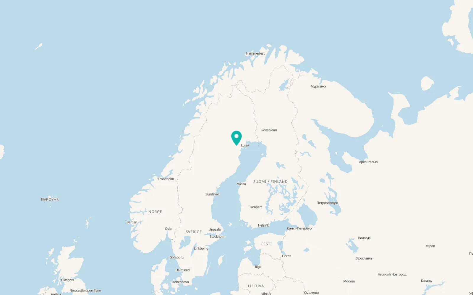 Map of Ånäset