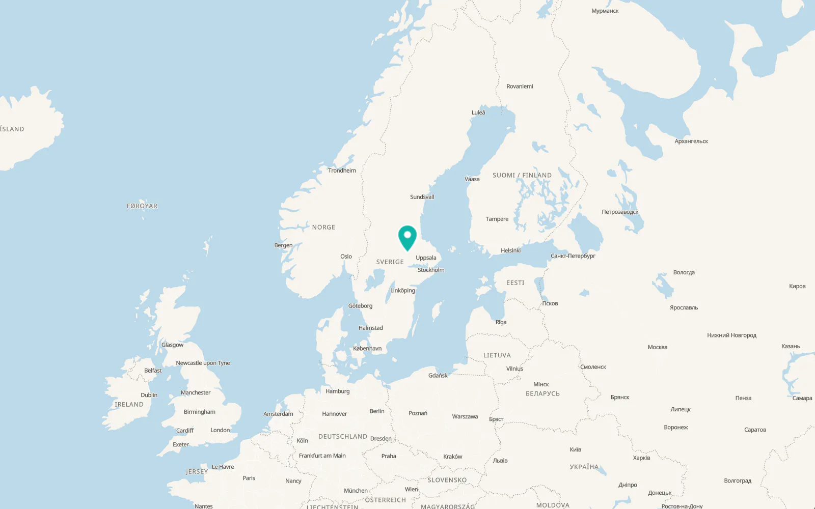 Map of Annelund