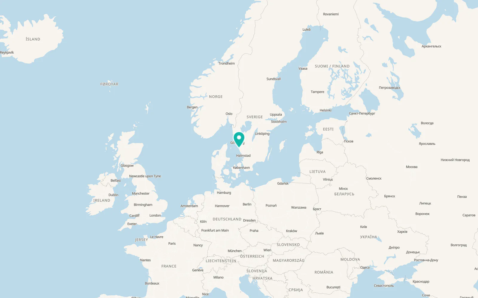 Map of Årnäs