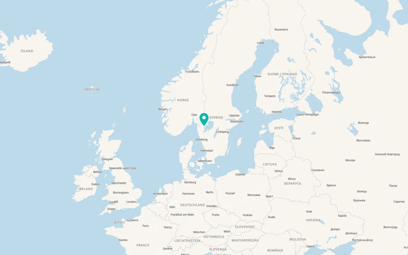 Map of Åsensbruk