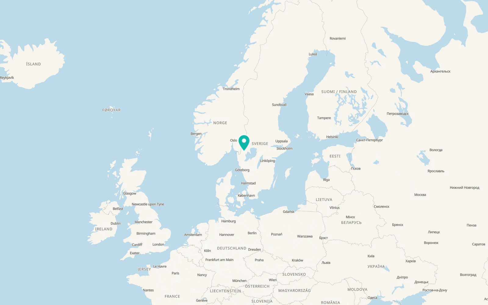 Map of Bengtsfors
