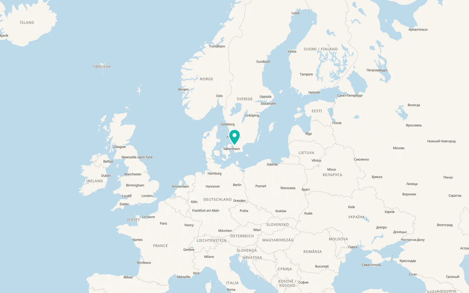 Map of Billeberga