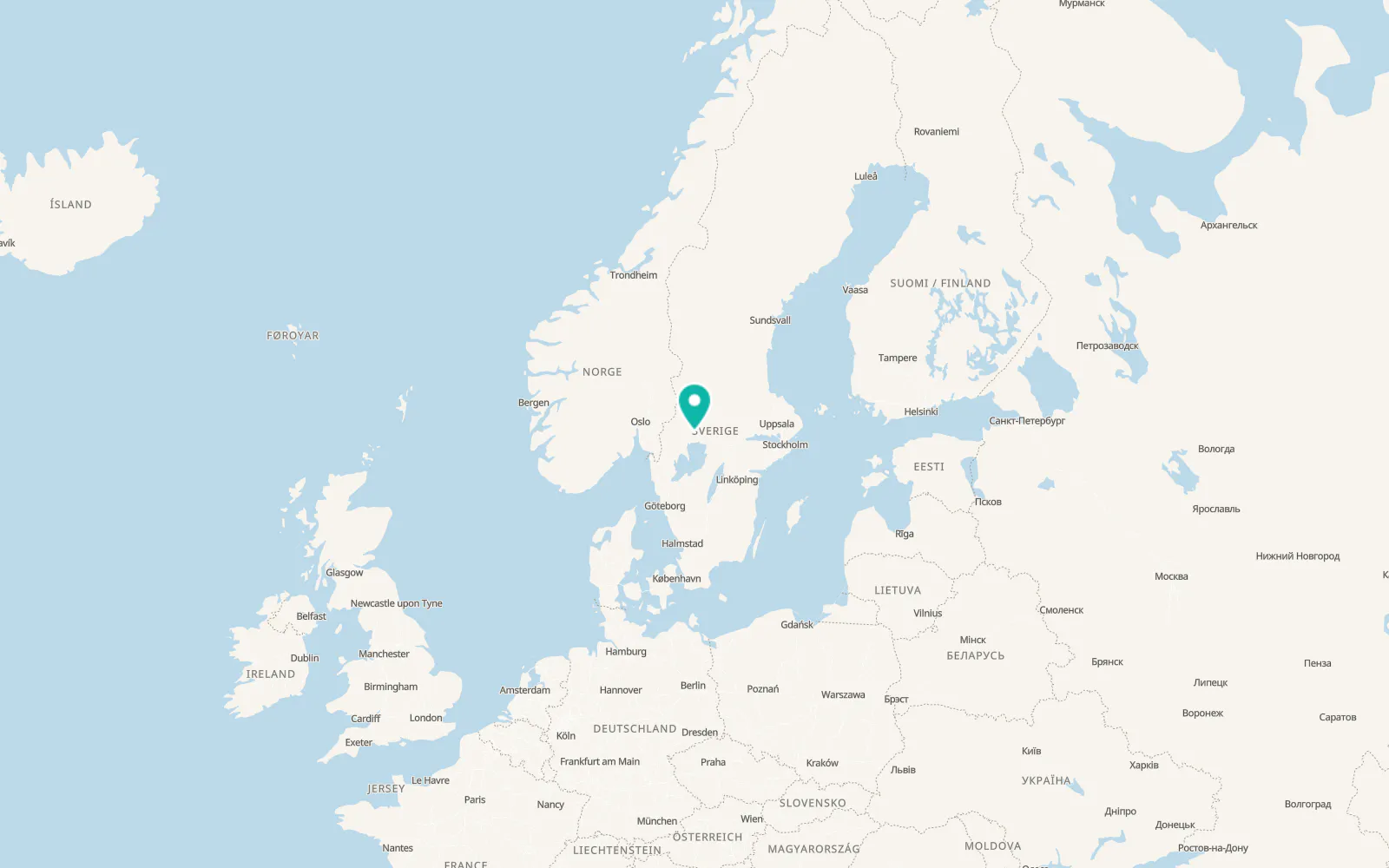 Map of Deje