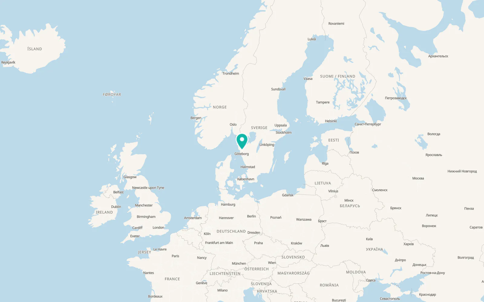Map of Diseröd