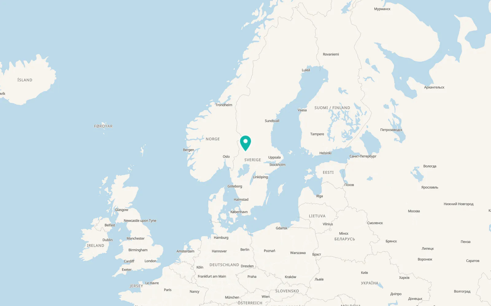 Map of Ekshärad