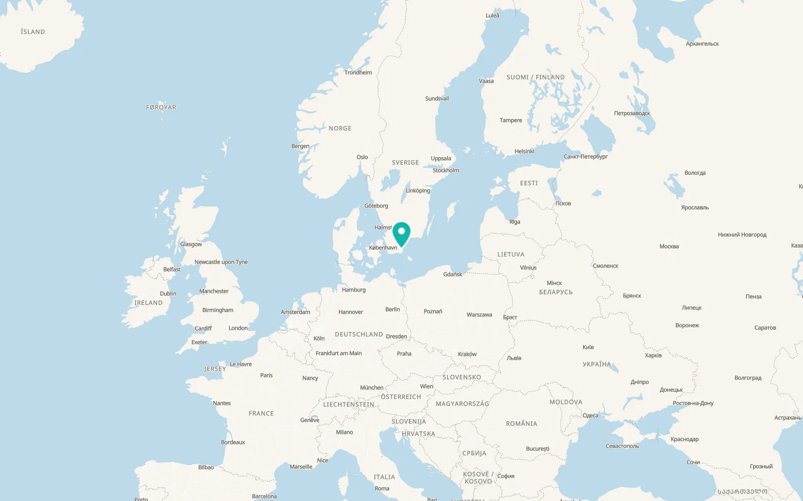 Map of Gärsnäs