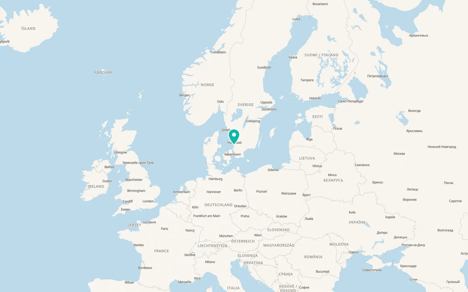 Map of Grevie