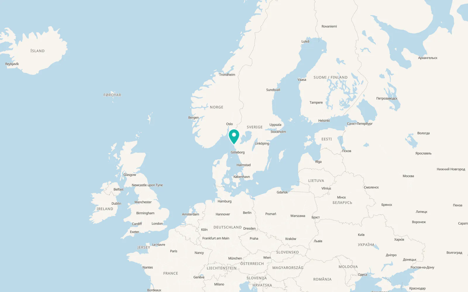 Map of Grundsund