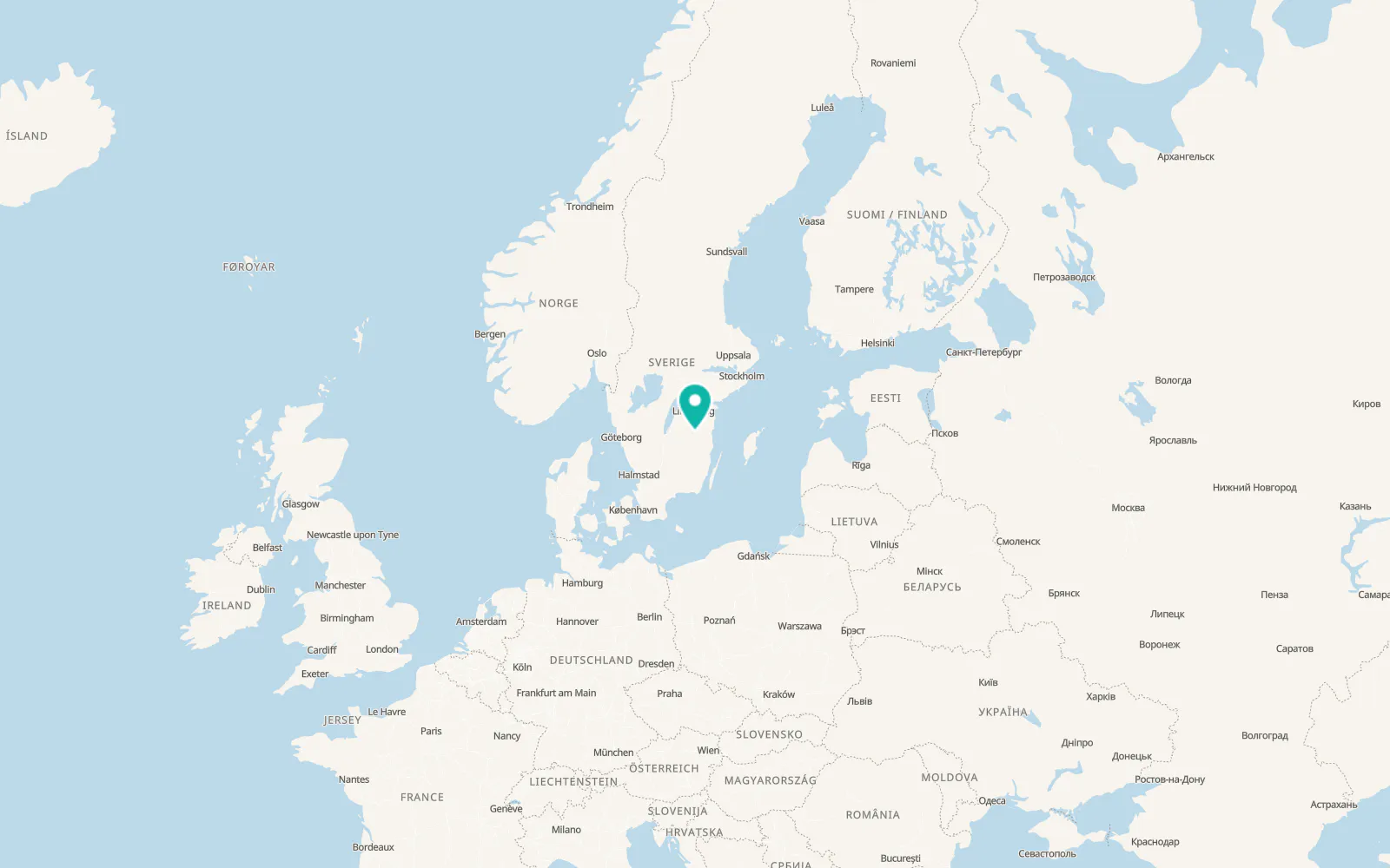 Map of Gullringen