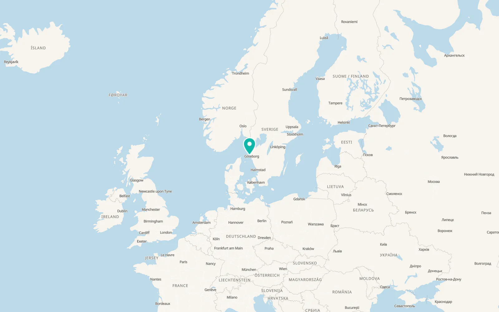 Map of Hälsö