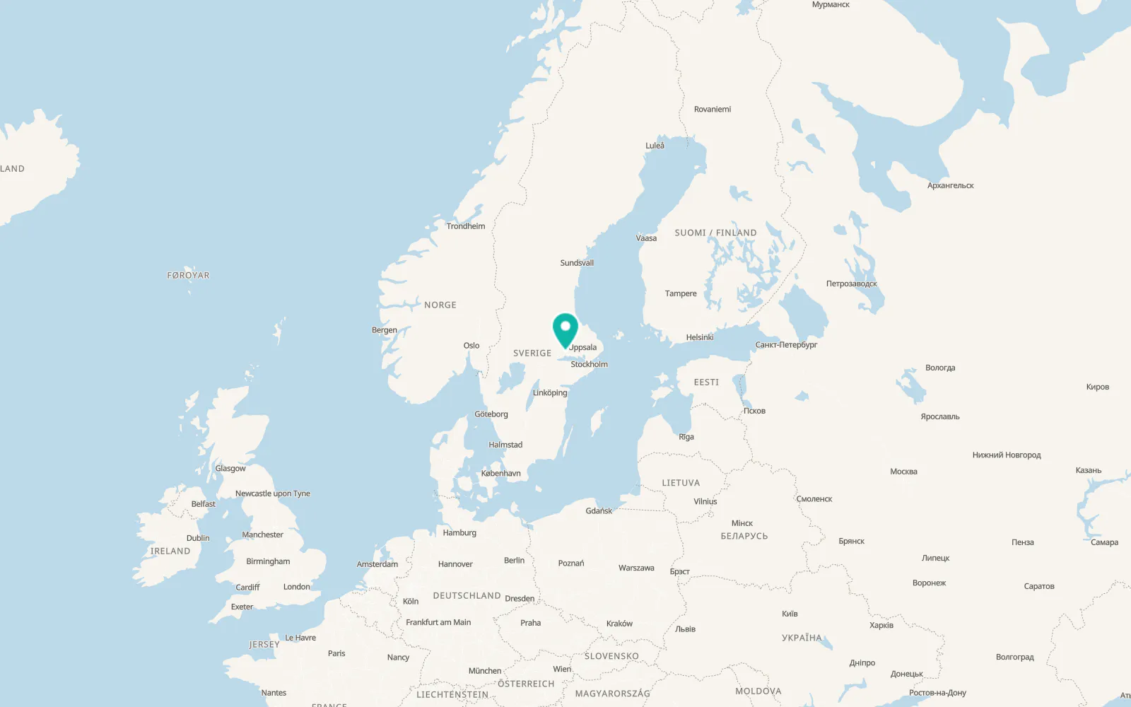 Map of Hökåsen