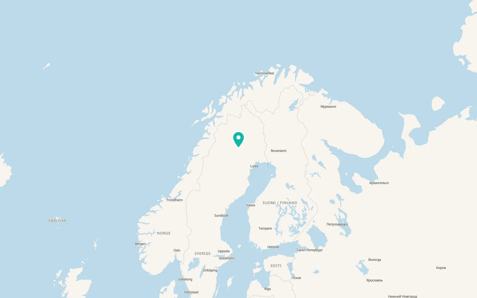 Map of Jokkmokk