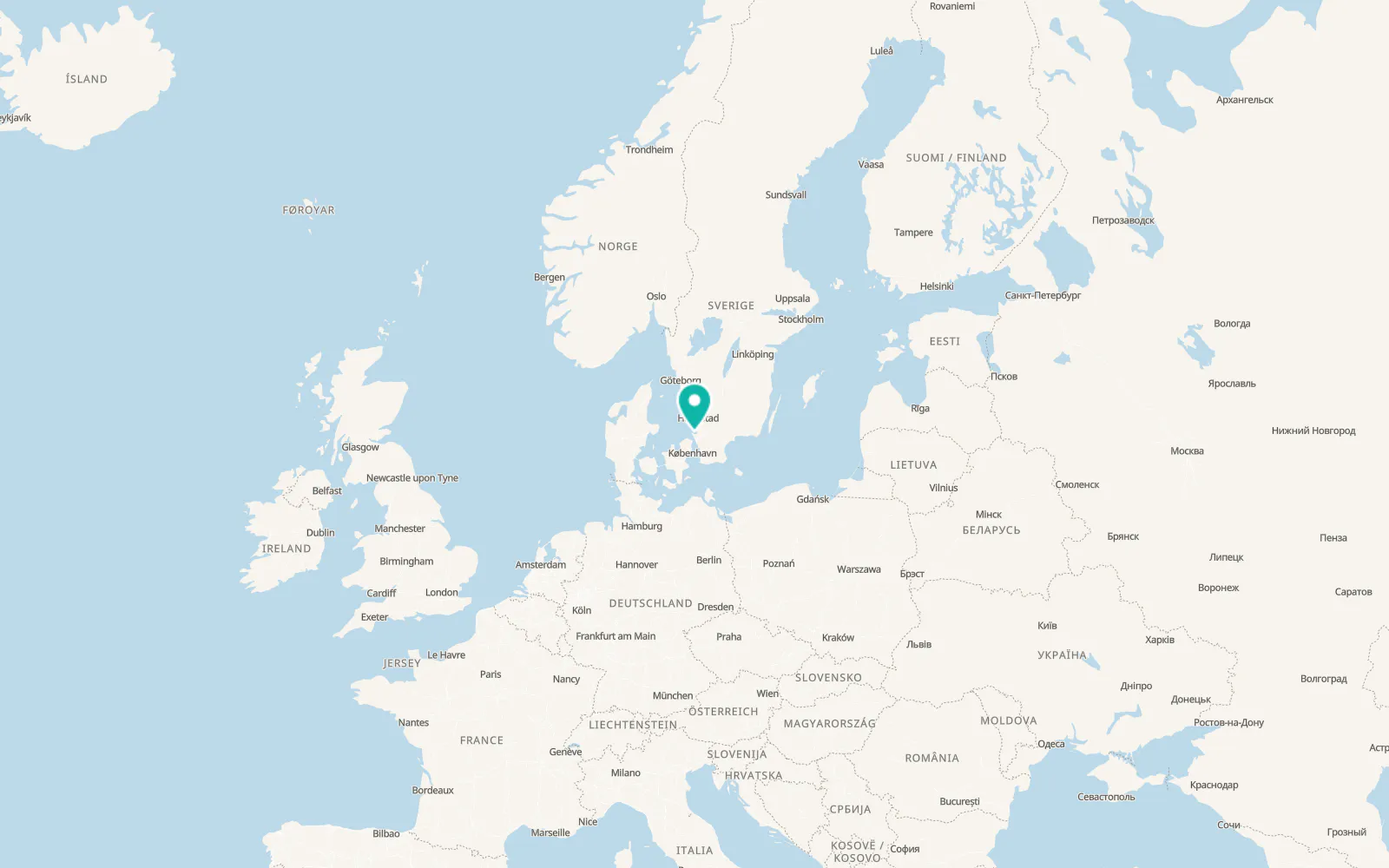Map of Jonstorp