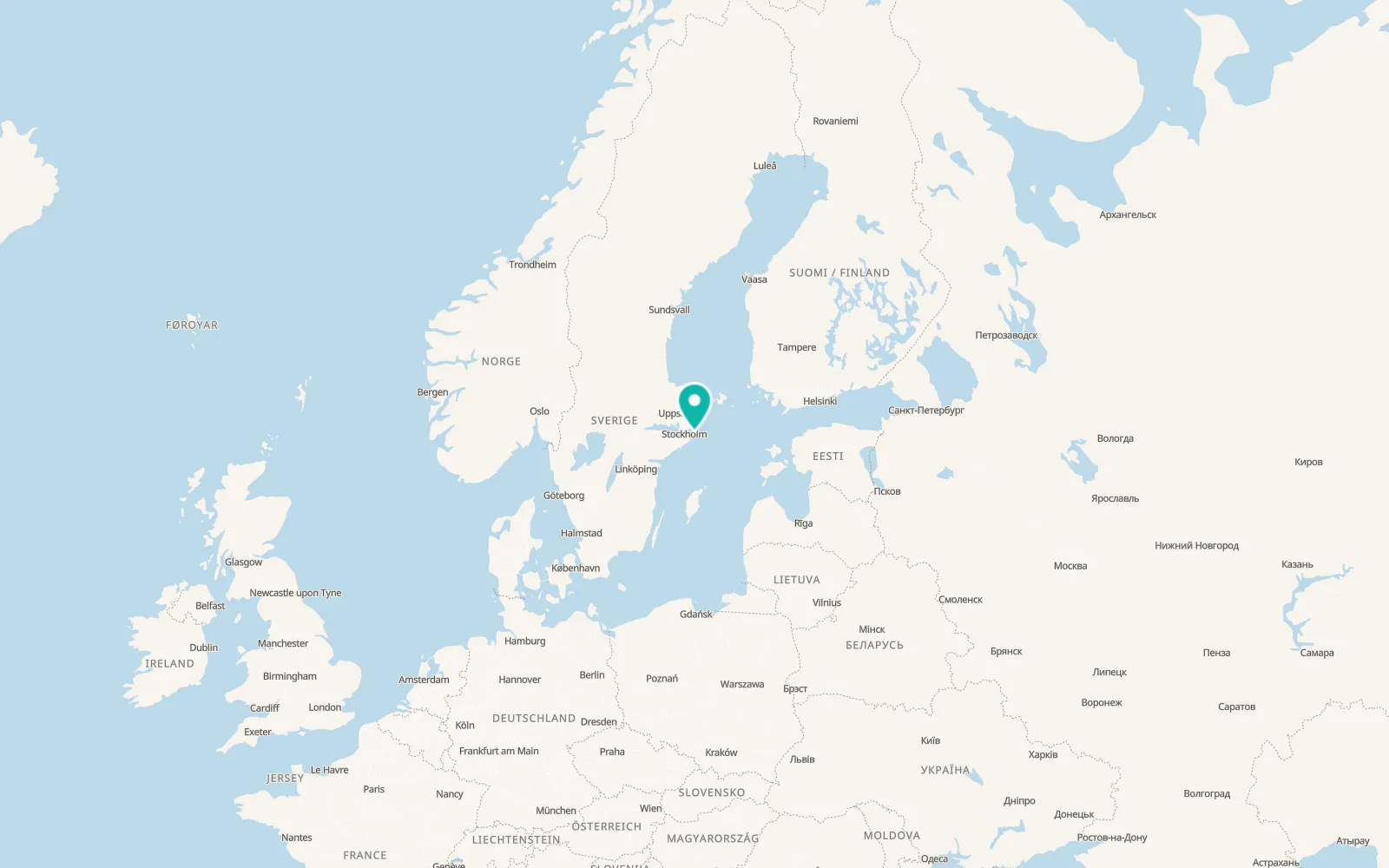 Map of Kopparmora