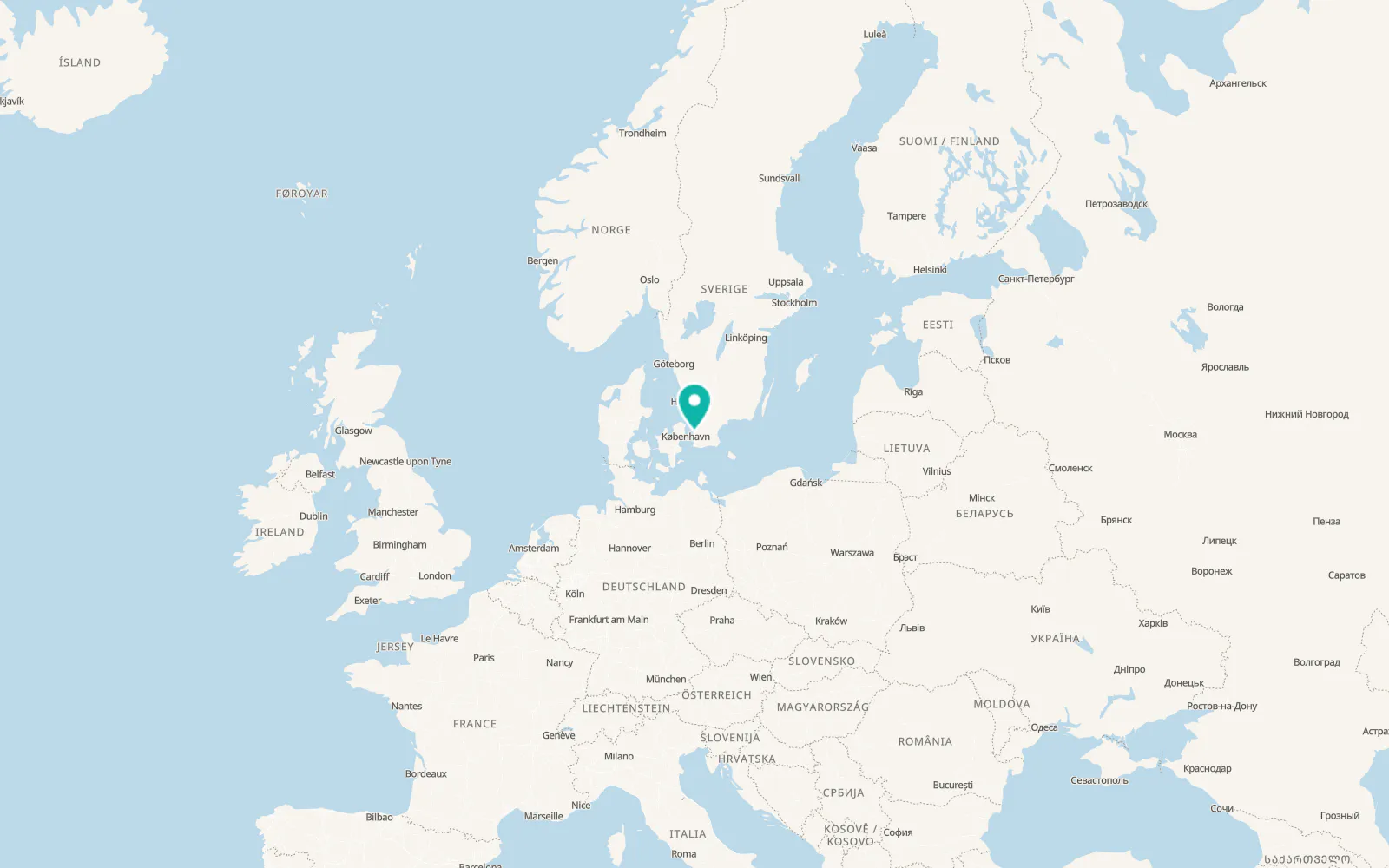 Map of Löddeköpinge