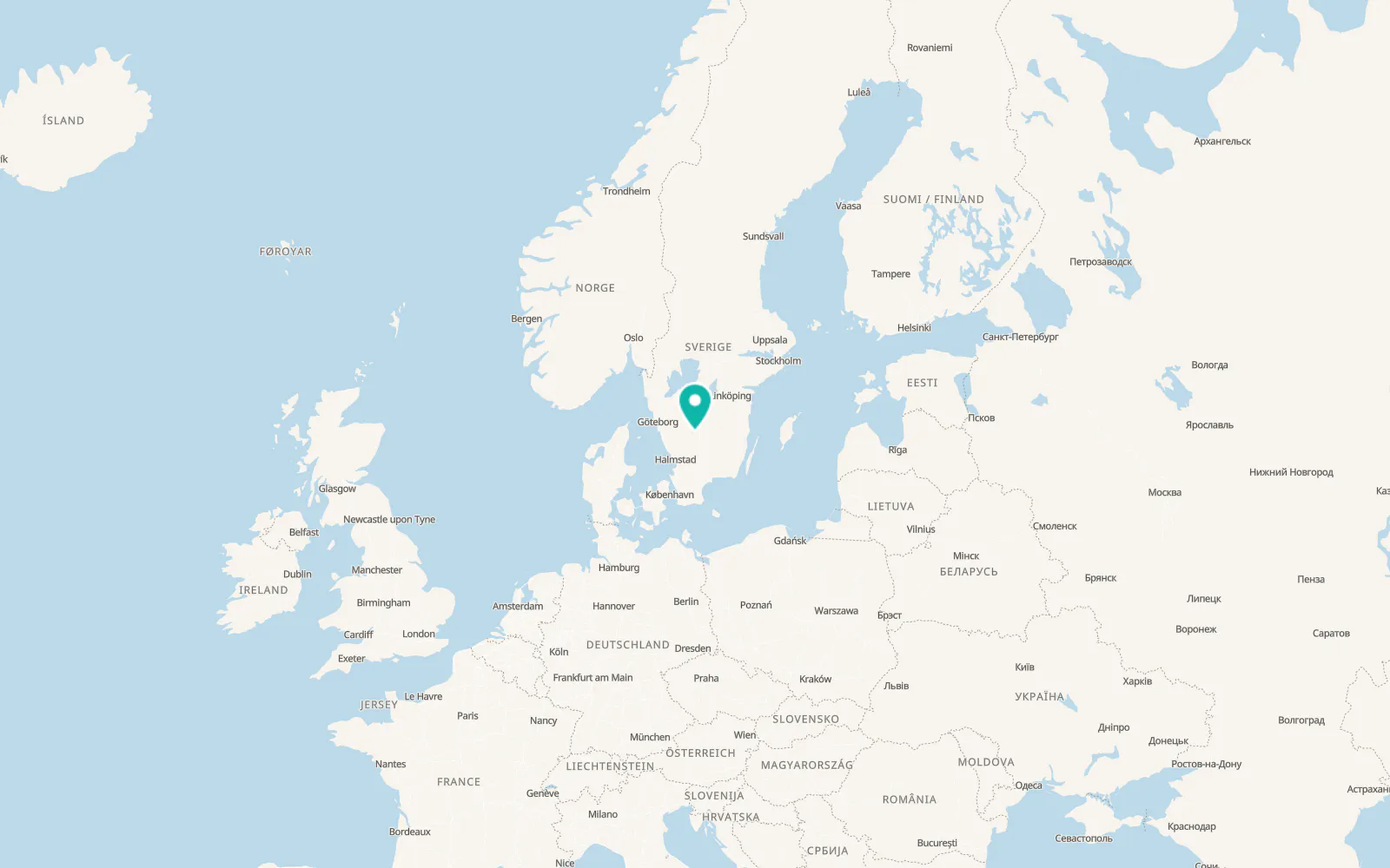 Map of Marieholm