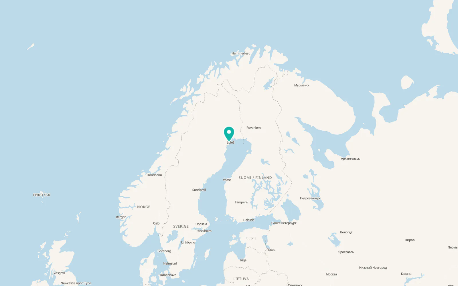 Map of Måttsund