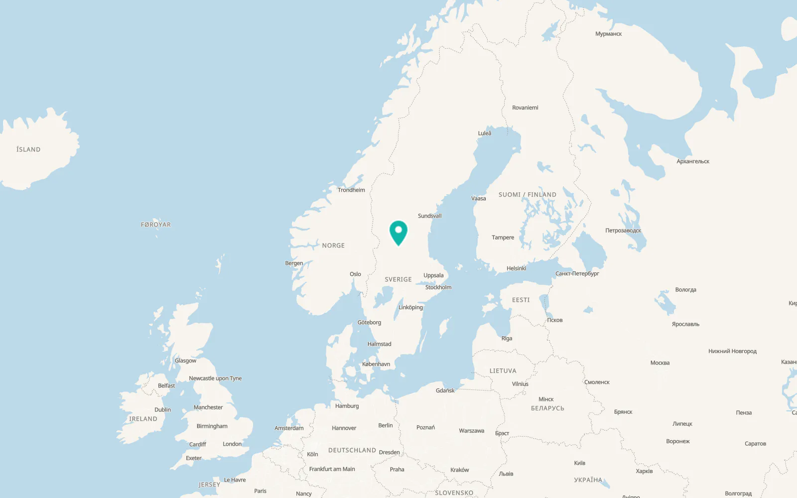 Map of Mora