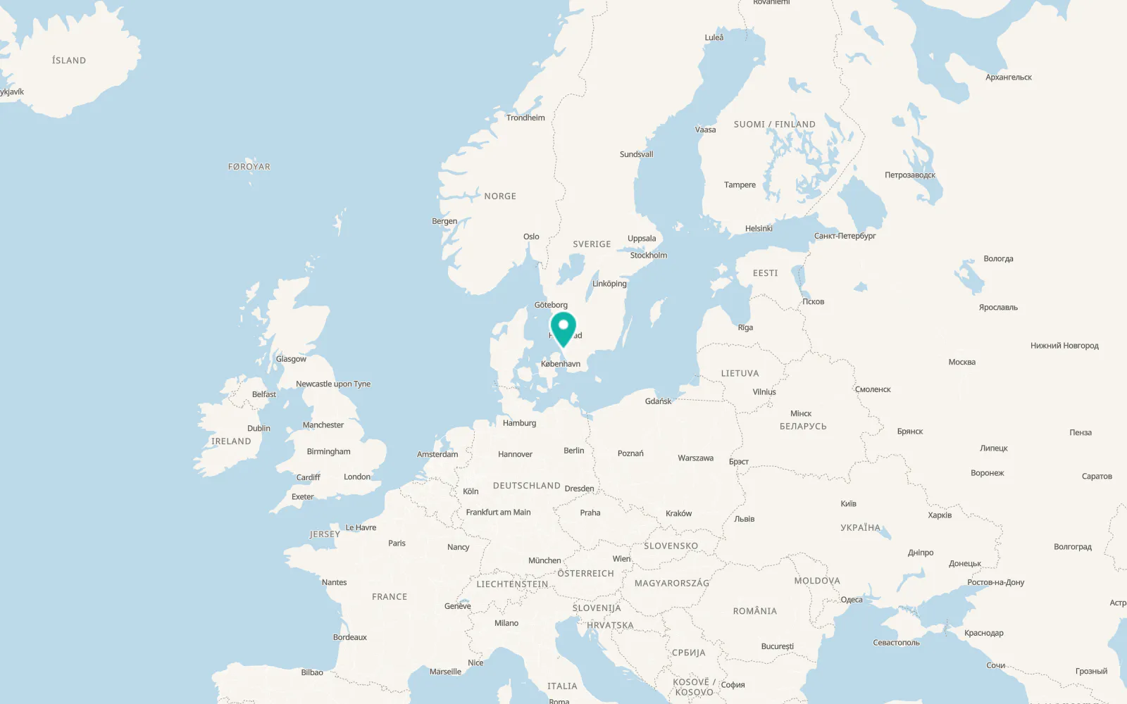 Map of Ödåkra