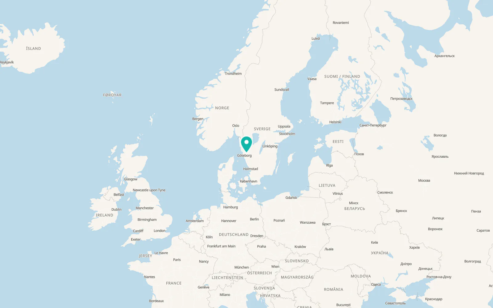 Map of Olstorp