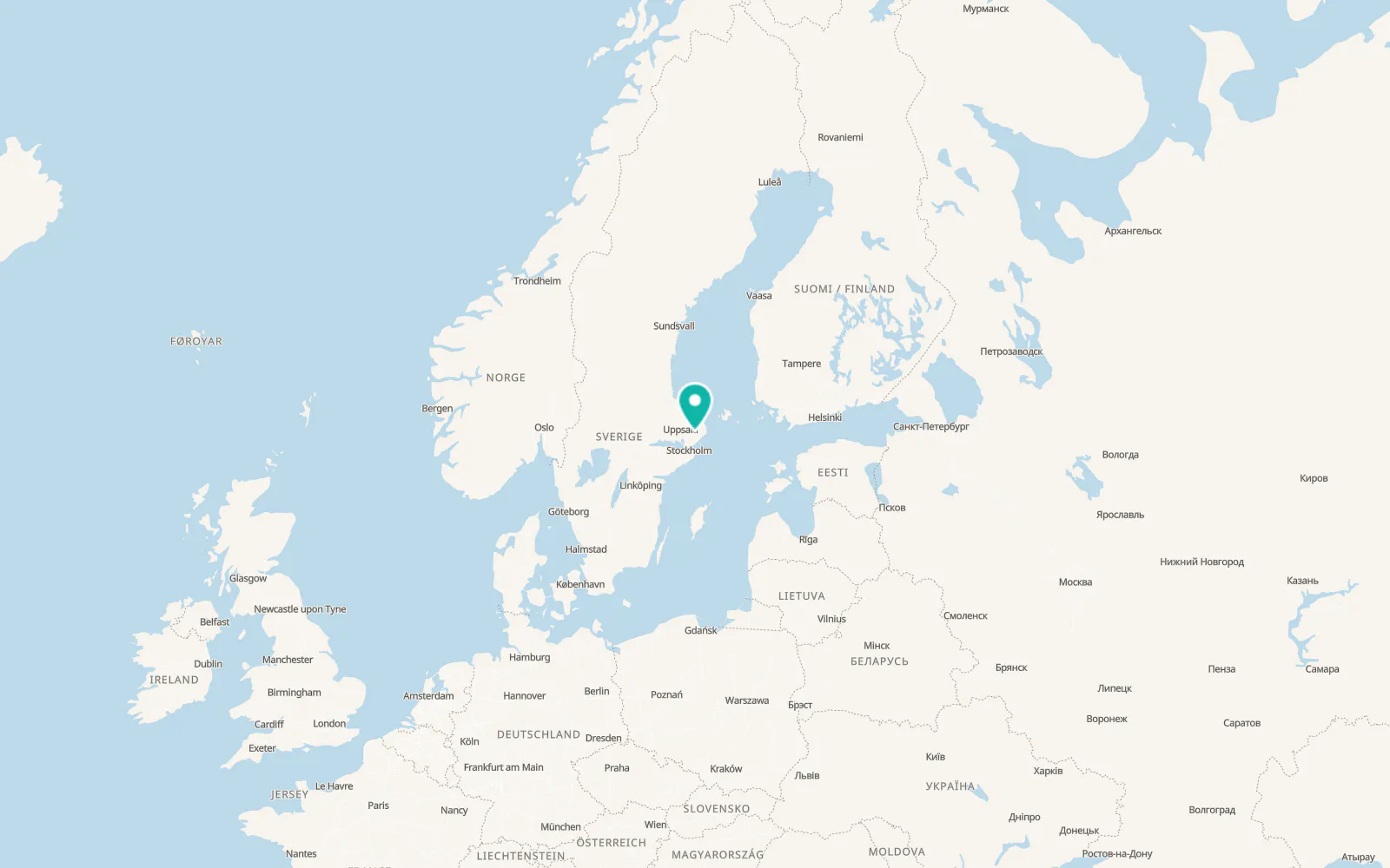 Map of Rimbo