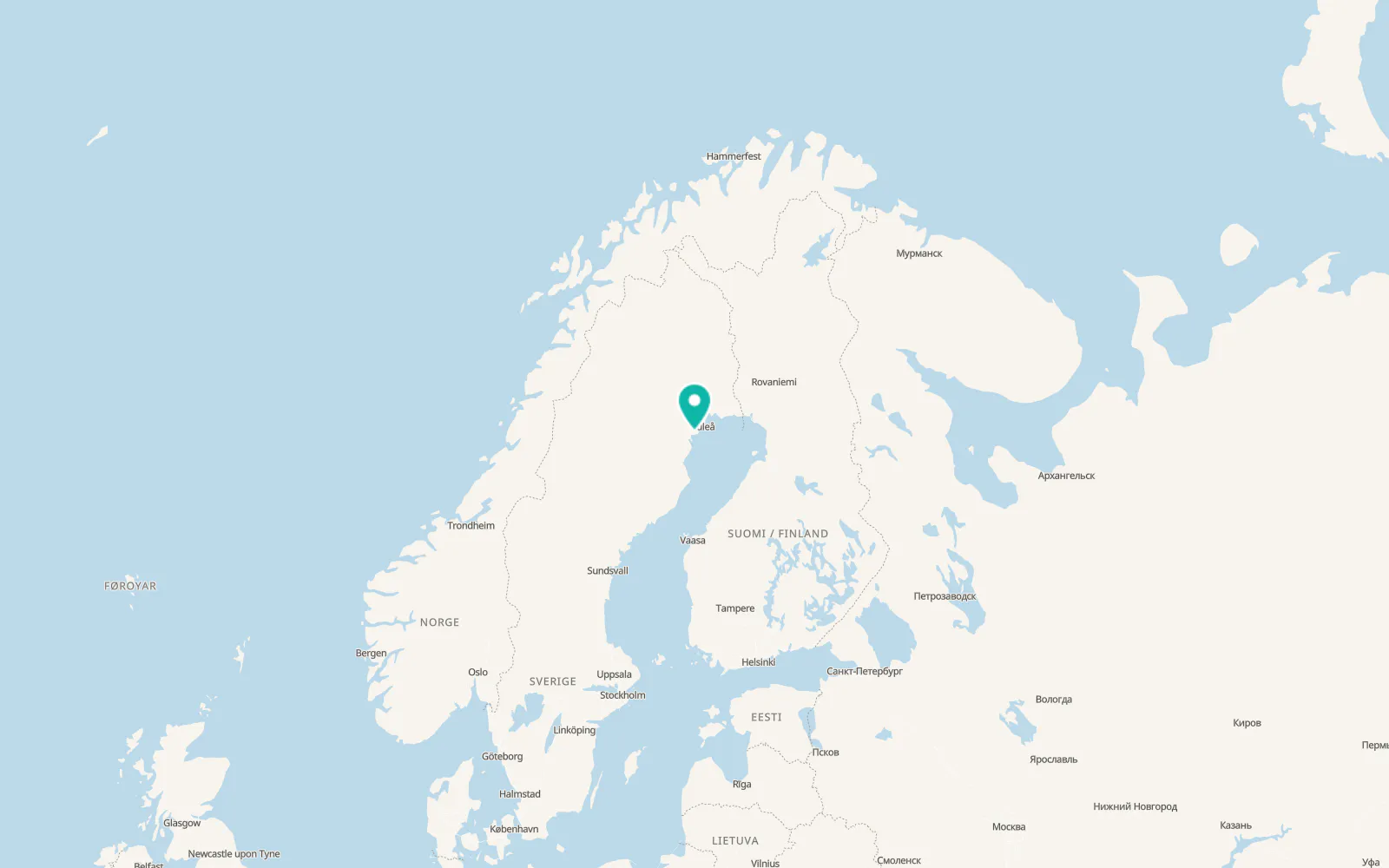 Map of Rosvik