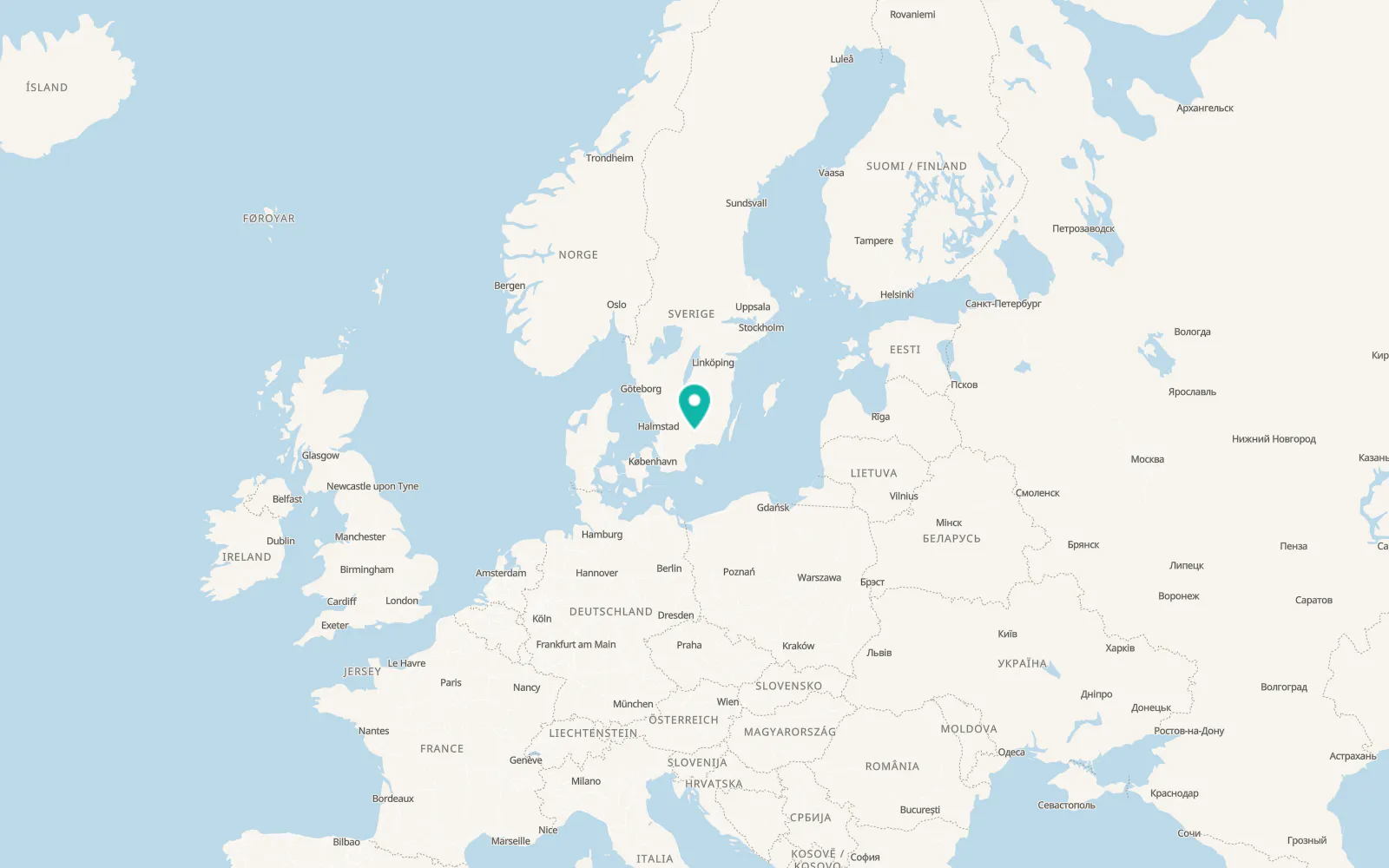 Map of Ryd