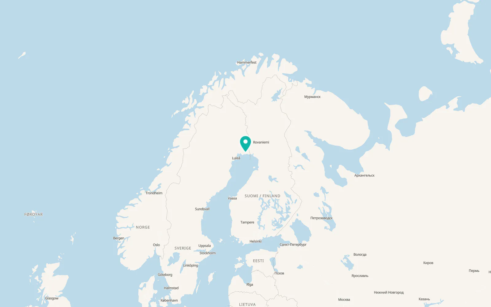 Map of Sangis