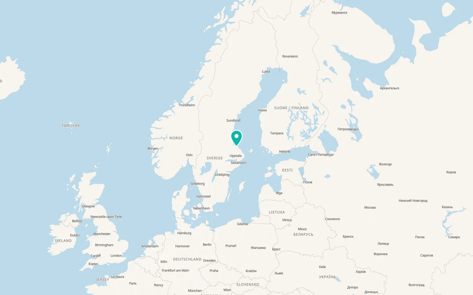 Map of Skärplinge