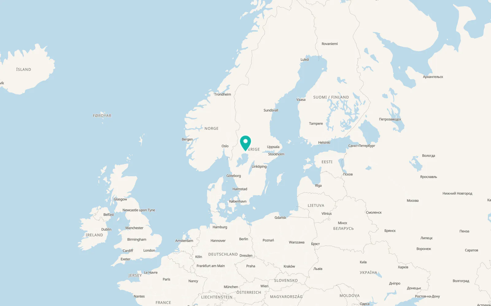 Map of Skattkärr