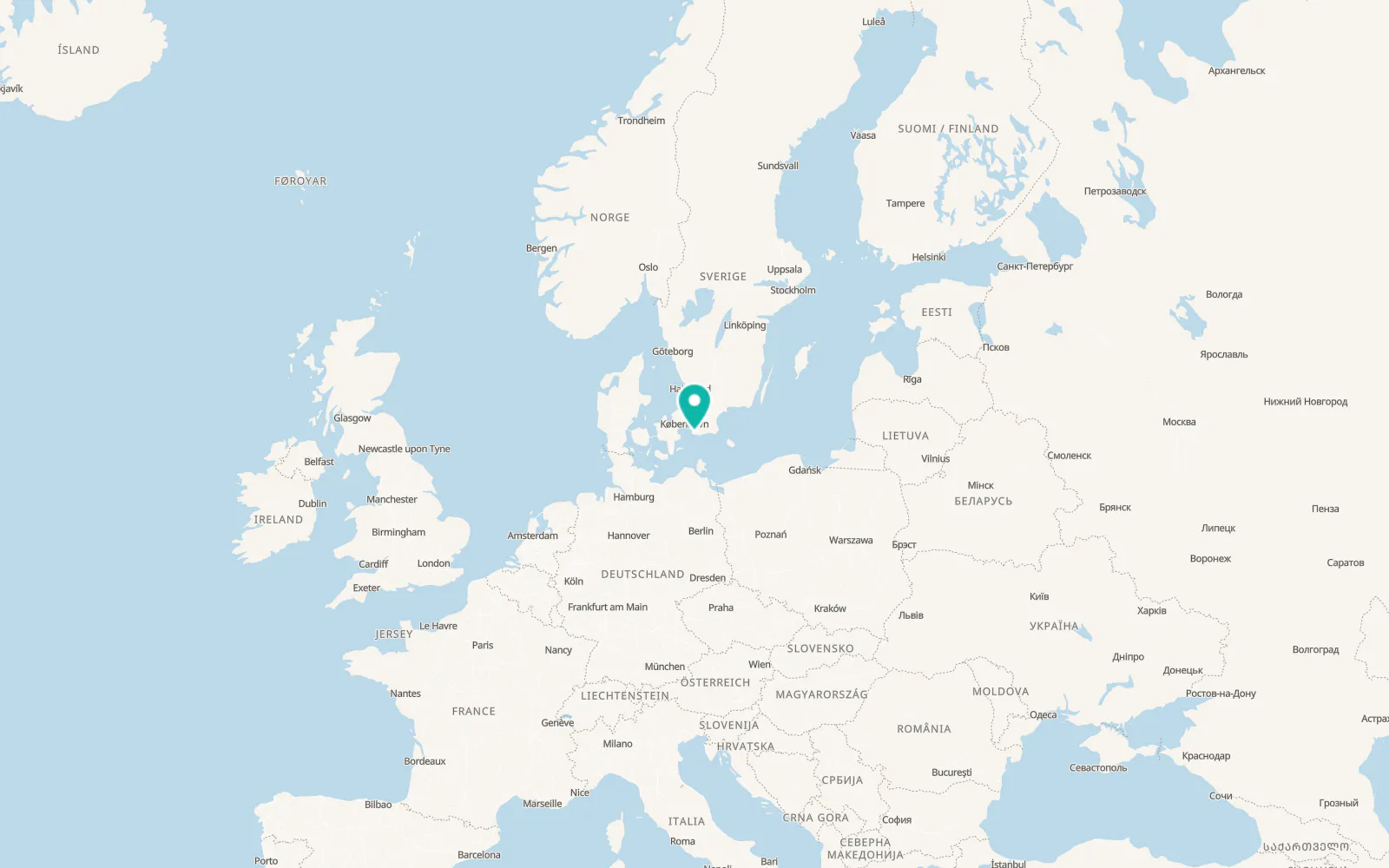 Map of Skegrie